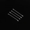 diy handmade minimalist earrings, stud earrings, jewelry accessories, tassel materials, and ear sticks with double-hole round connecting rods Specification image